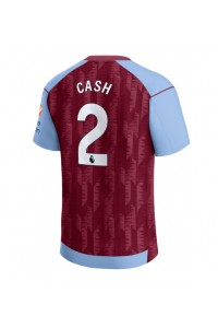 Fotbalové Dres Aston Villa Matty Cash #2 Domácí Oblečení 2023-24 Krátký Rukáv